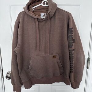 Wells Lamont Brown Men's Hoodie